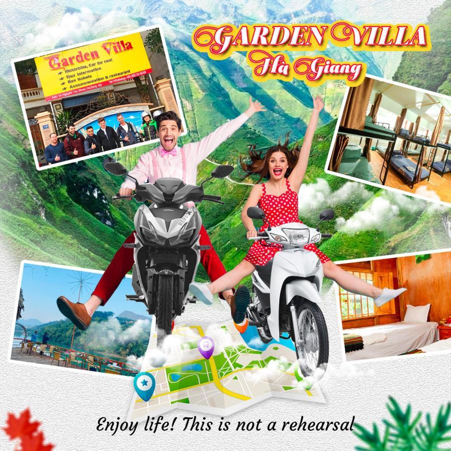 Garden Villa Homestay And Tour Motorbike&Car For Rent Ha Giang Esterno foto