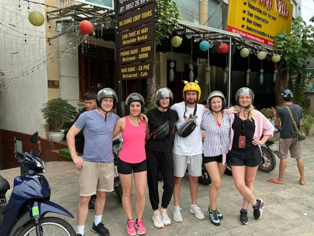 Garden Villa Homestay And Tour Motorbike&Car For Rent Ha Giang Esterno foto